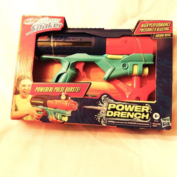 Nerf Other - Nerf Super Soaker Power Drench Water Blaster - NIB - ages 8+